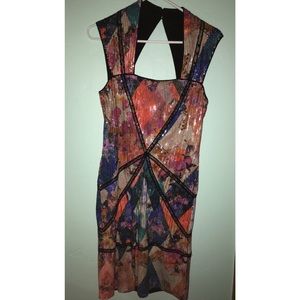 Nicole Miller designer cocktail dress